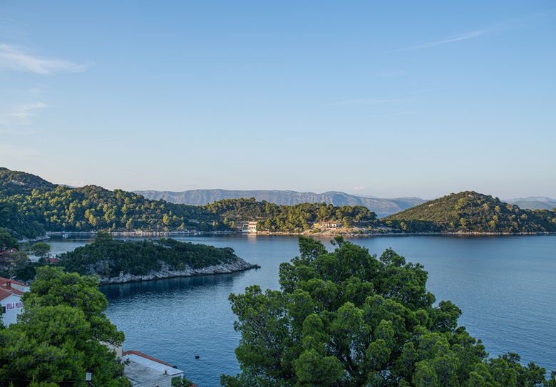 Island of Mljet in the Adriatic Sea Croatia